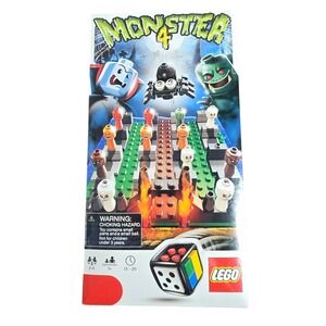 LEGO Monster 4 Game 3837 NEW Sealed Retired Halloween Strategy Board Game 141 Pc